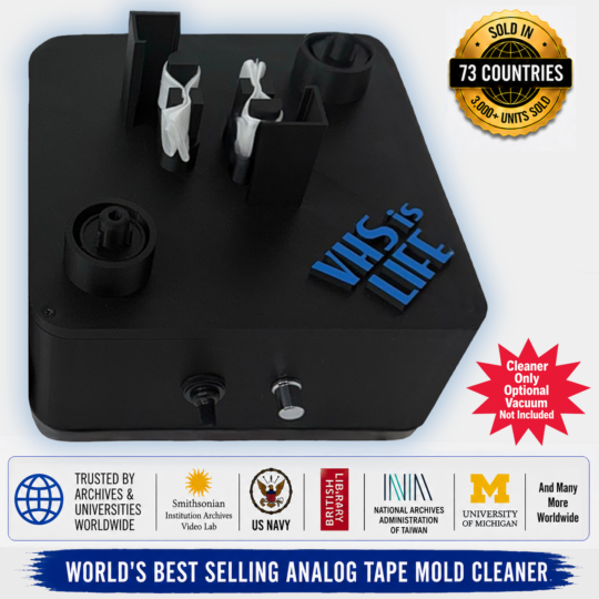 VHS is LIFE Analog Tape Mold Cleaner