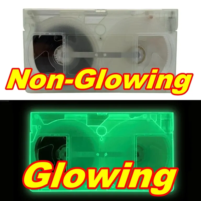 Glow In The Dark VHS Shell w/T-130 Tape - Image 2