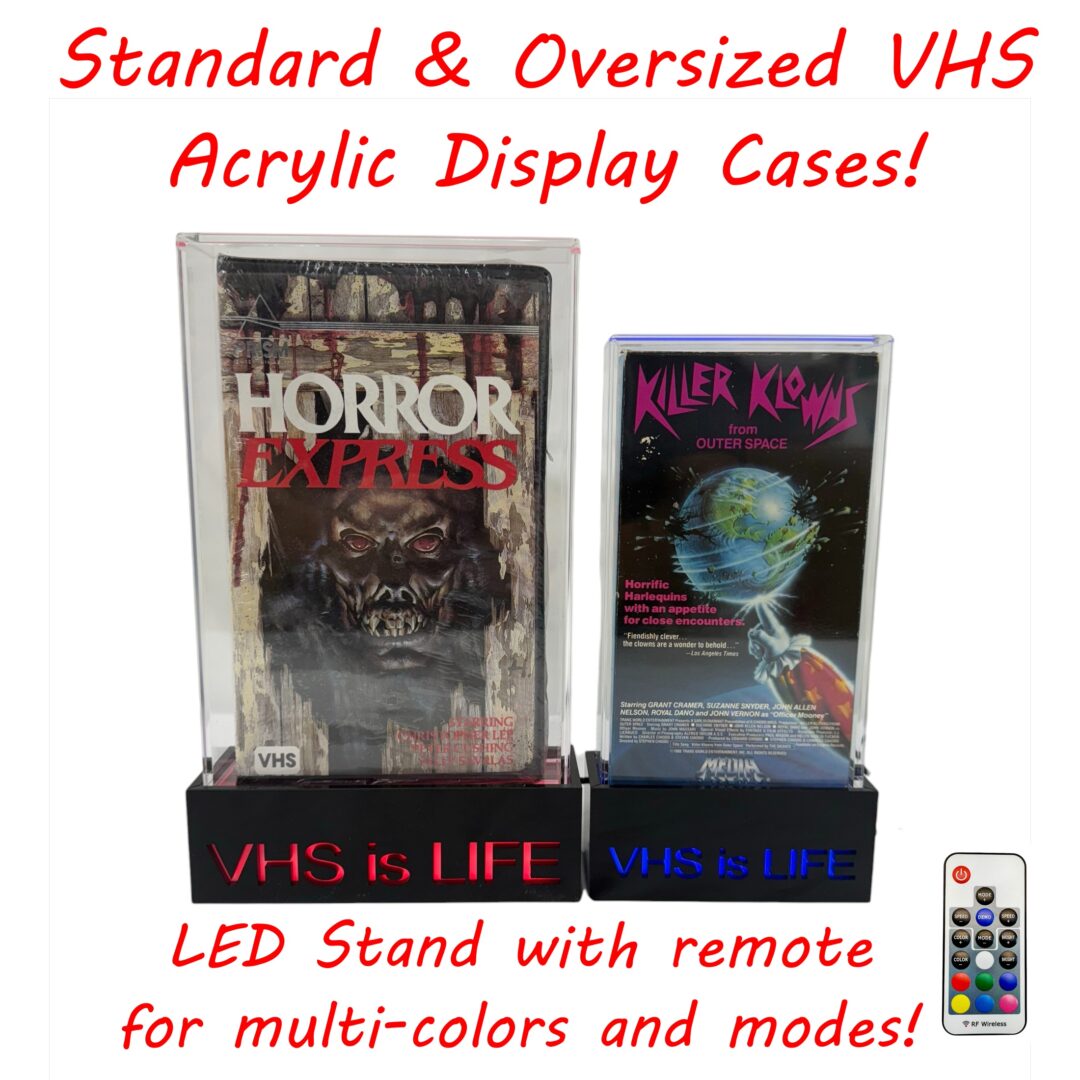 VHS Acrylic Display Case