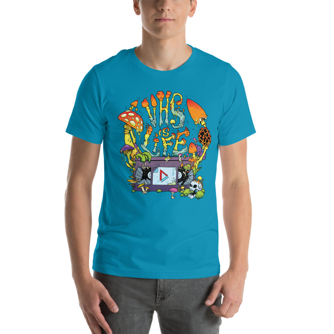 "VHShroom" VIL T-Shirt - Image 5