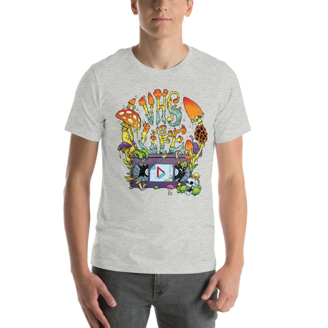 "VHShroom" VIL T-Shirt - Image 17