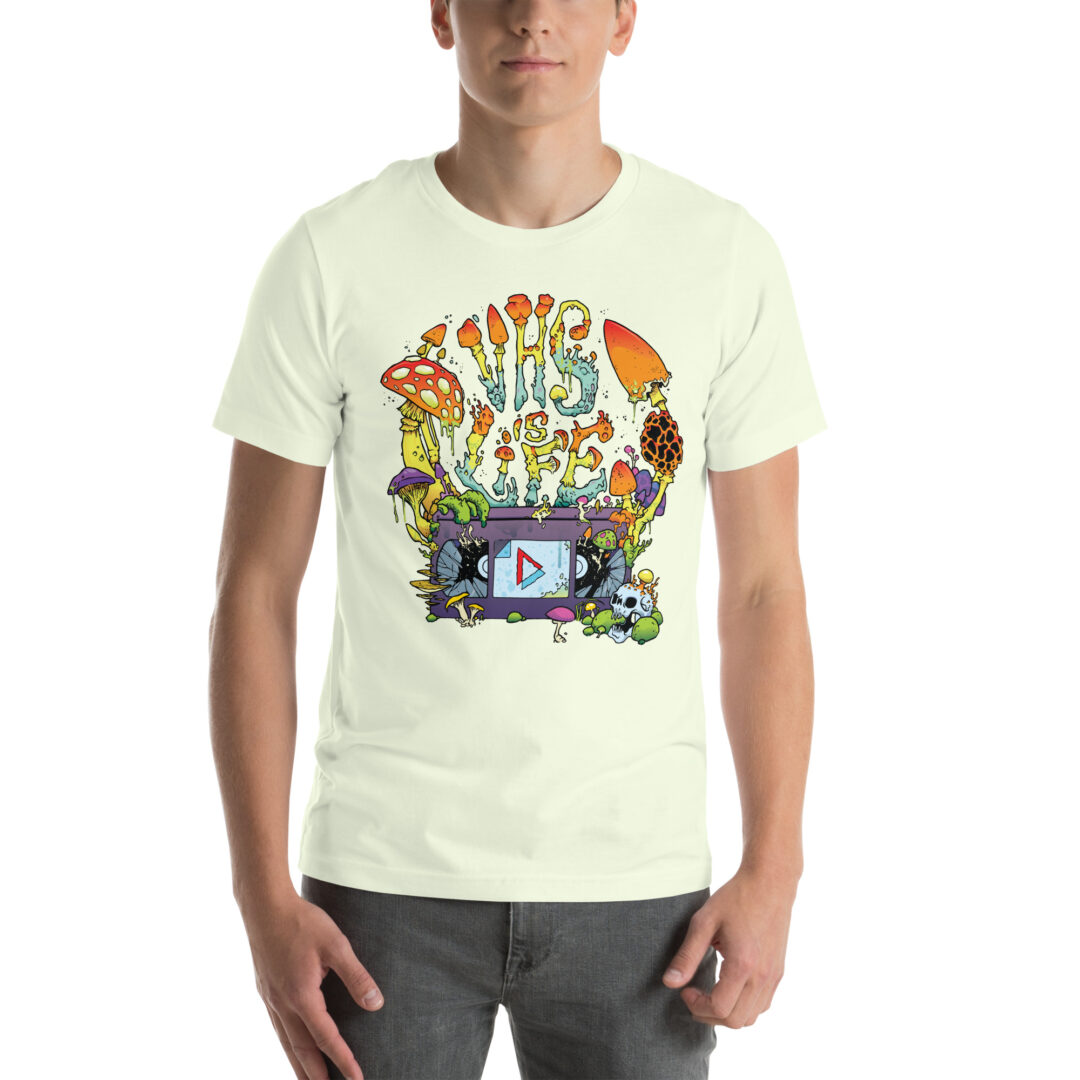 "VHShroom" VIL T-Shirt - Image 21