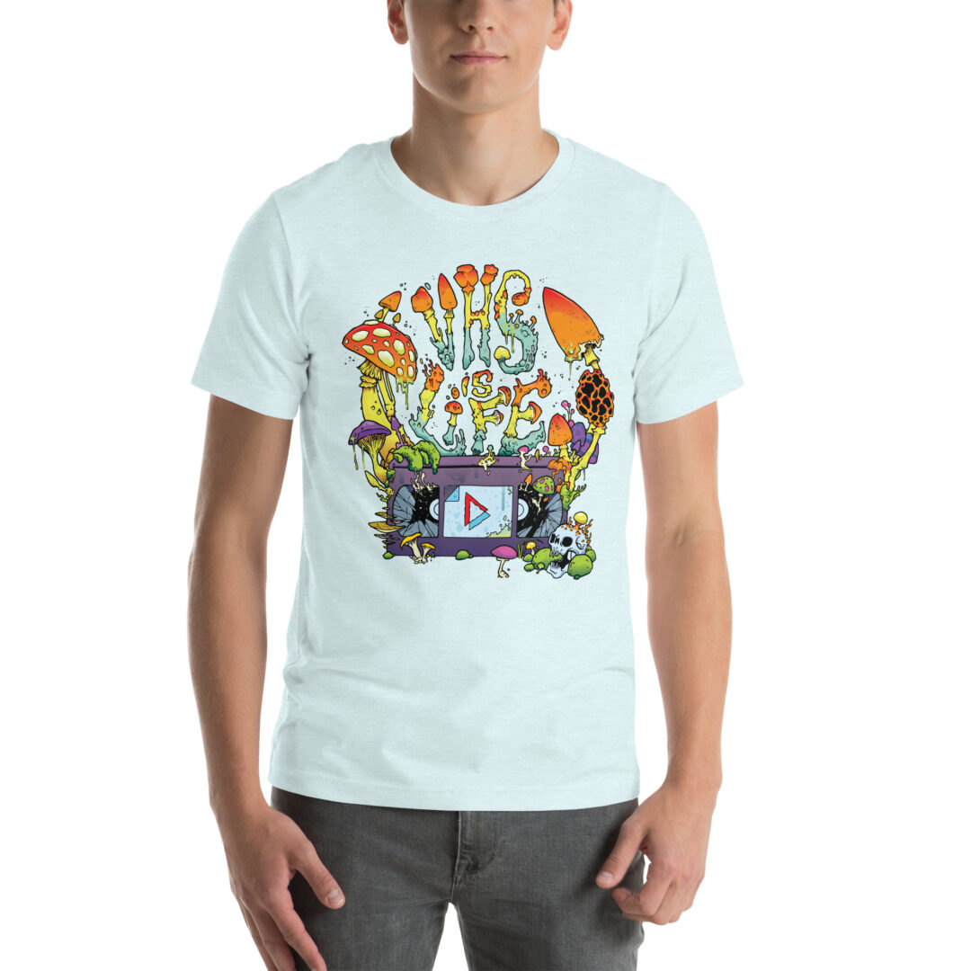 "VHShroom" VIL T-Shirt - Image 19