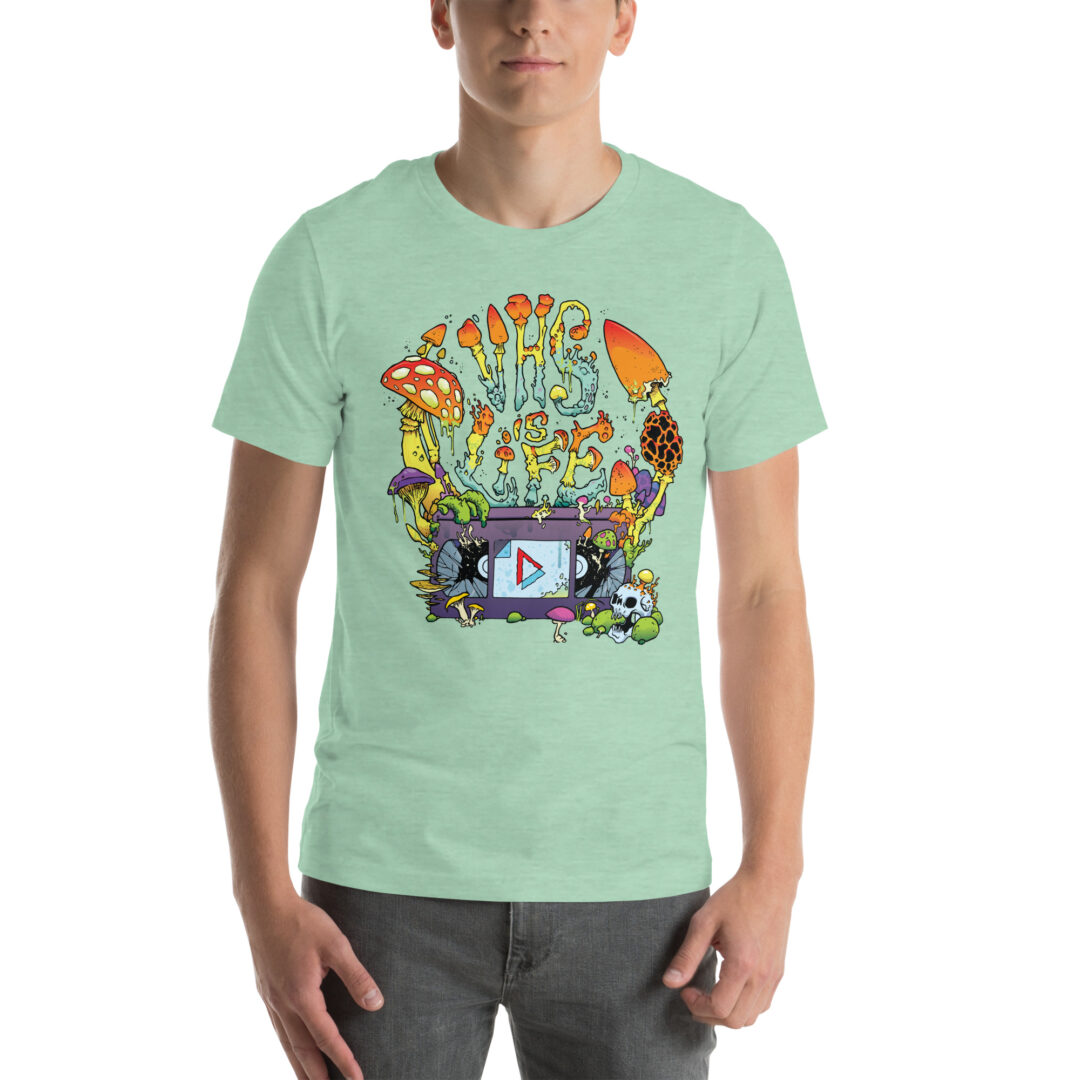 "VHShroom" VIL T-Shirt - Image 11