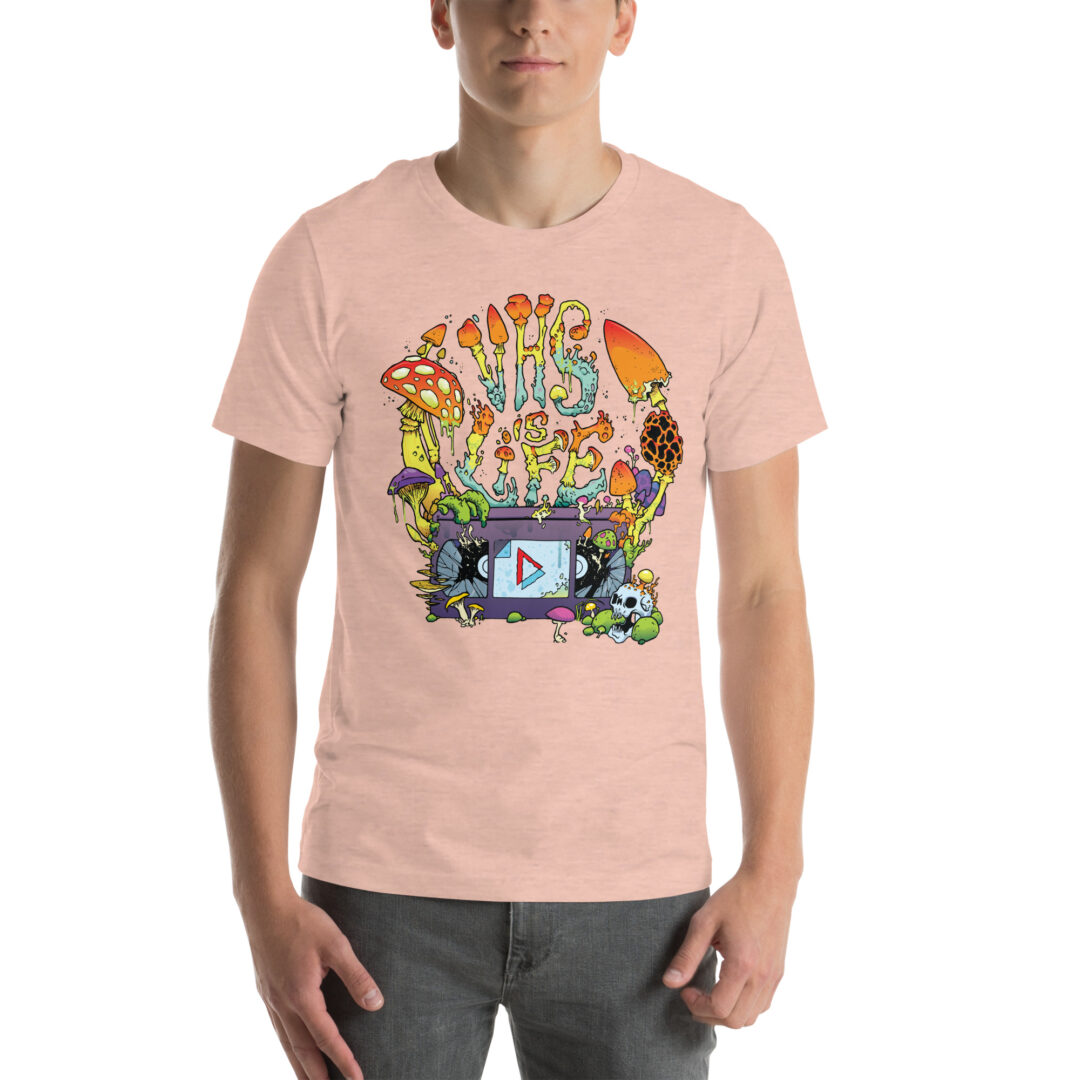 "VHShroom" VIL T-Shirt - Image 13