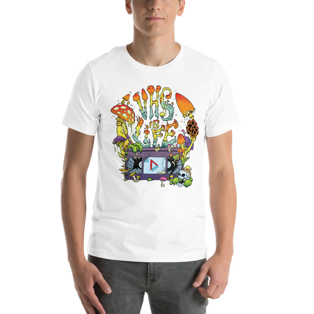 "VHShroom" VIL T-Shirt - Image 23