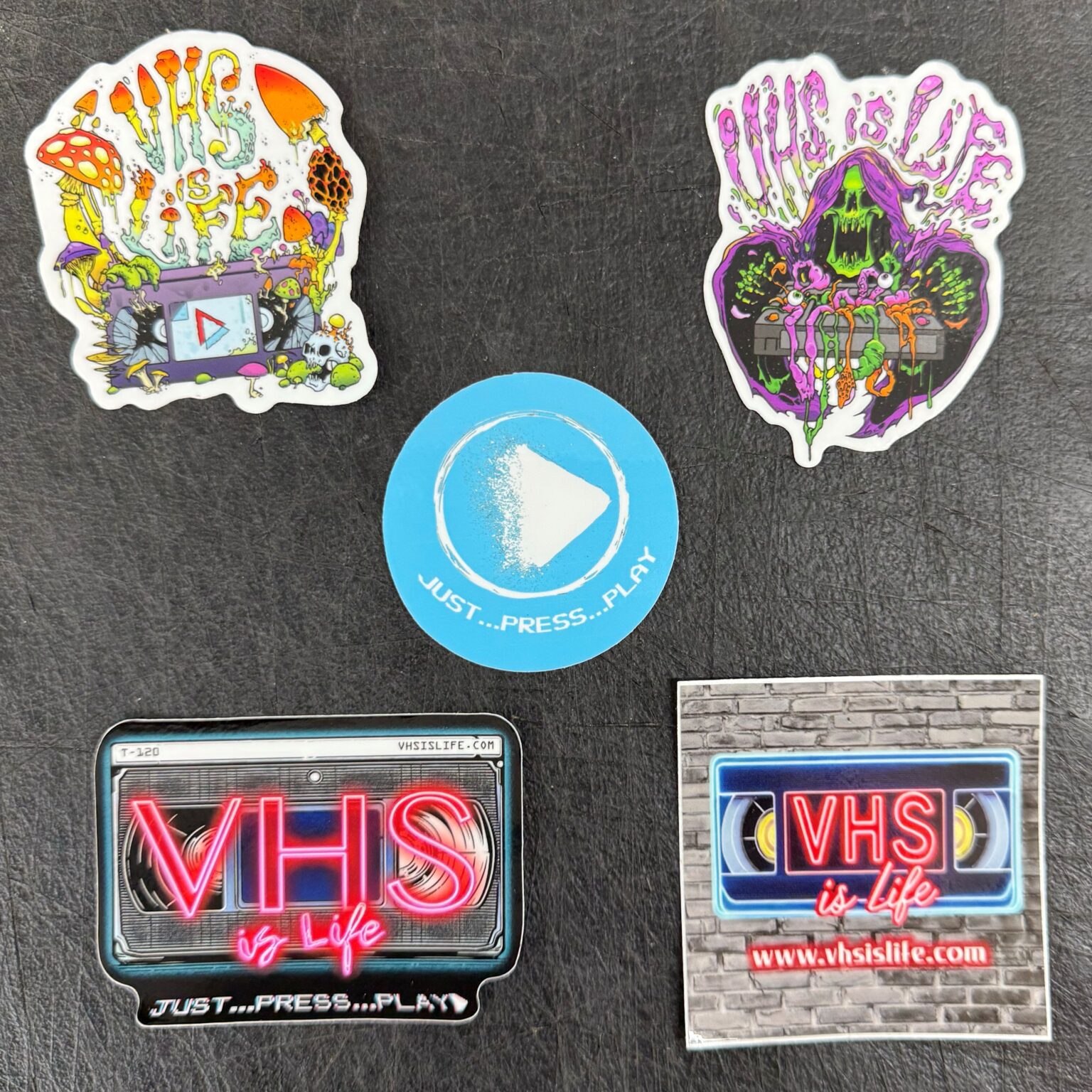 Vhs Sticker VHS is LIFE Sensational Sticker Pack! - VHS is LIFE