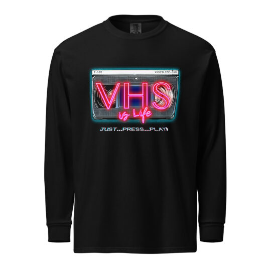 "T-120 Just Press Play" VIL Long Sleeve T-Shirt