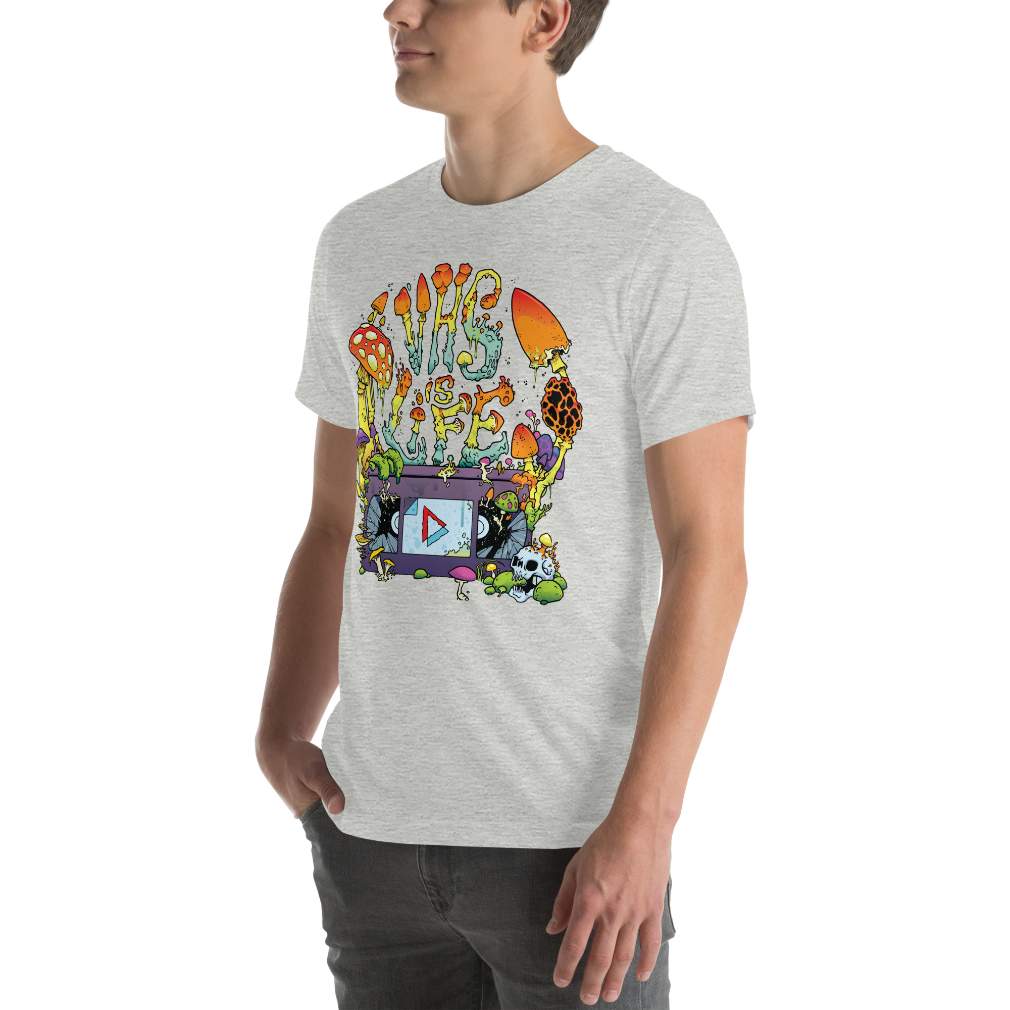 "VHShroom" VIL T-Shirt - Image 46