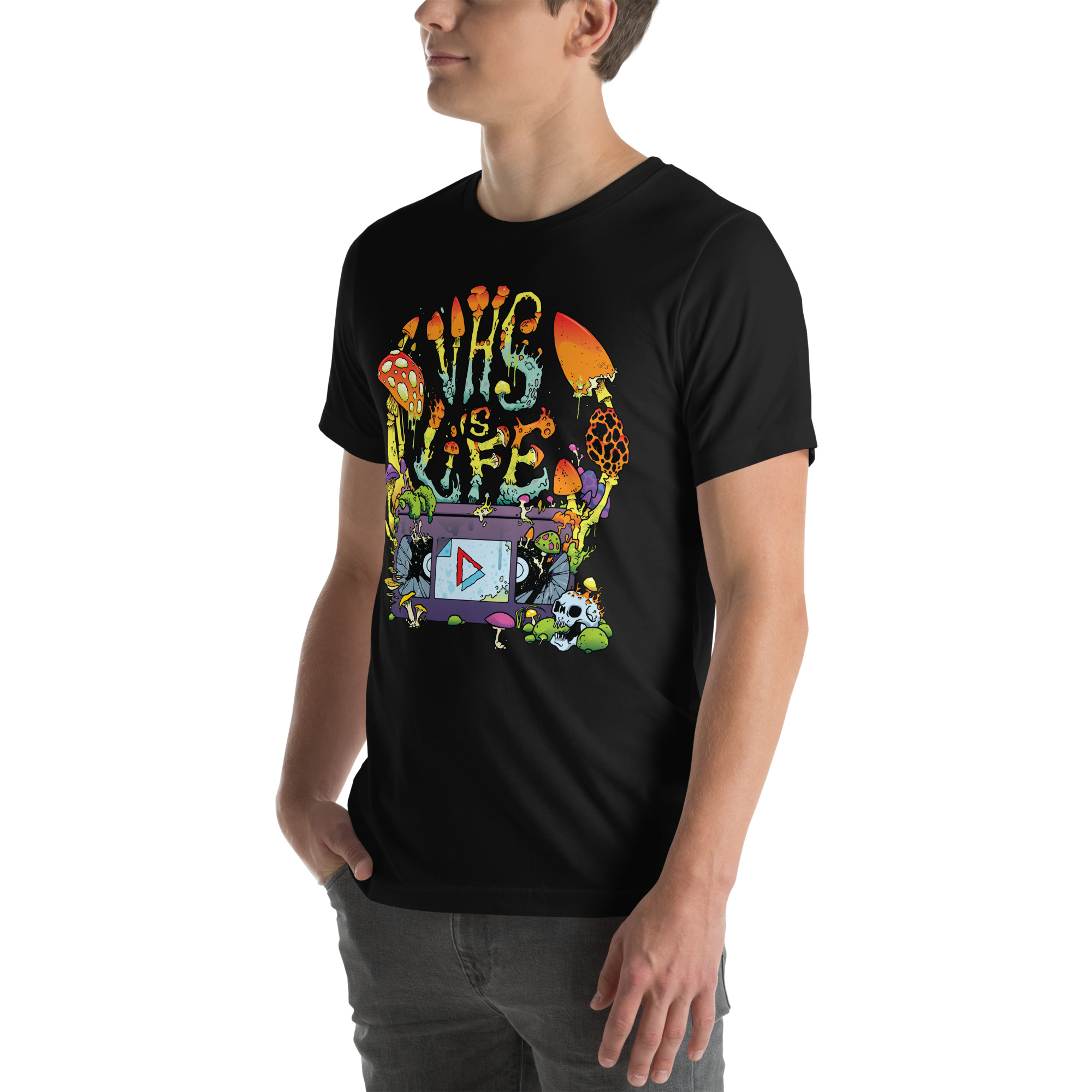 "VHShroom" VIL T-Shirt - Image 4