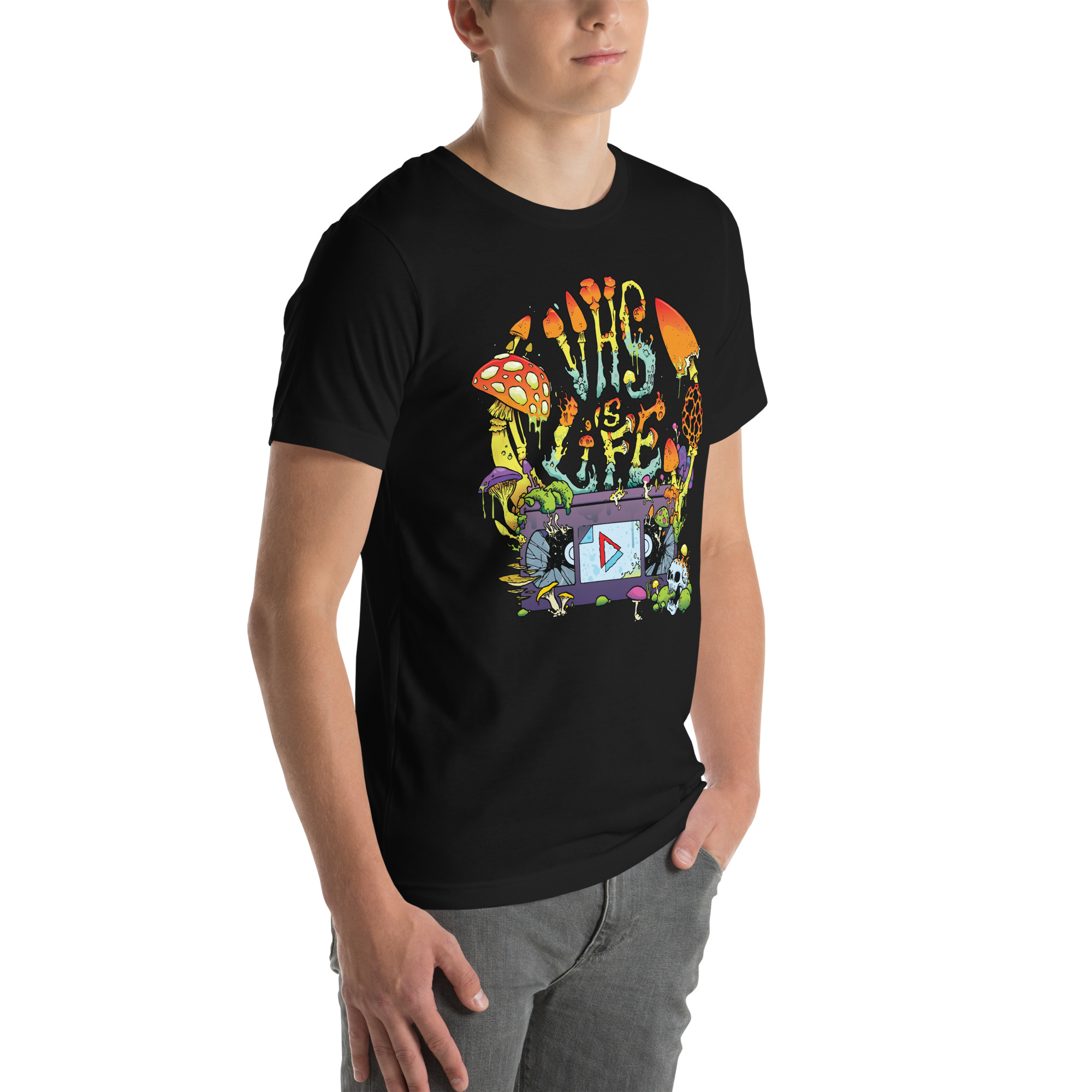 "VHShroom" VIL T-Shirt - Image 6