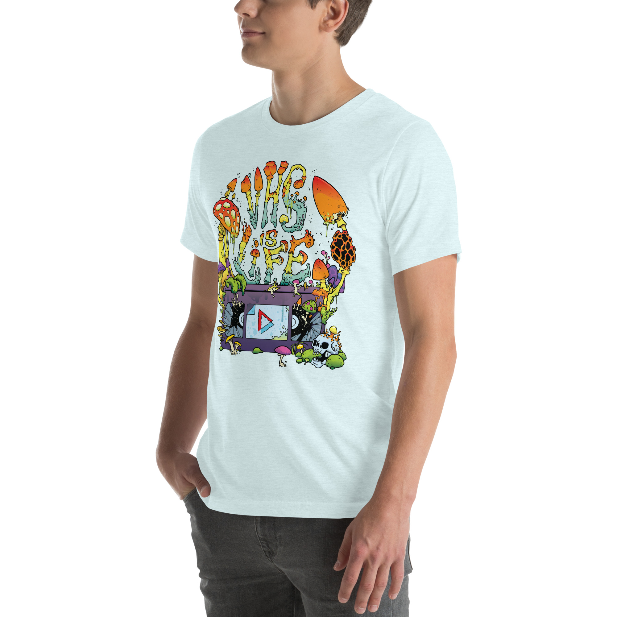 "VHShroom" VIL T-Shirt - Image 51