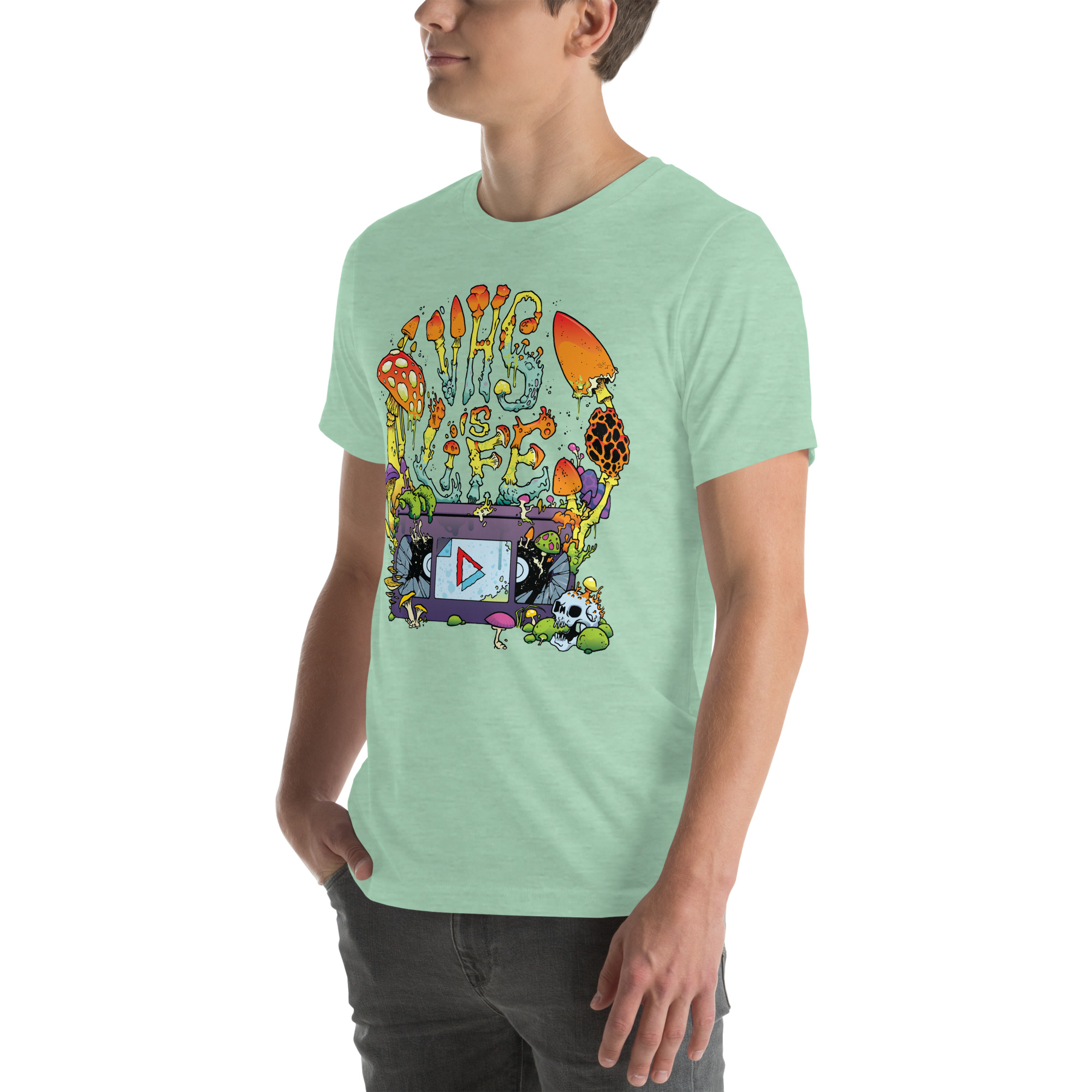 "VHShroom" VIL T-Shirt - Image 34