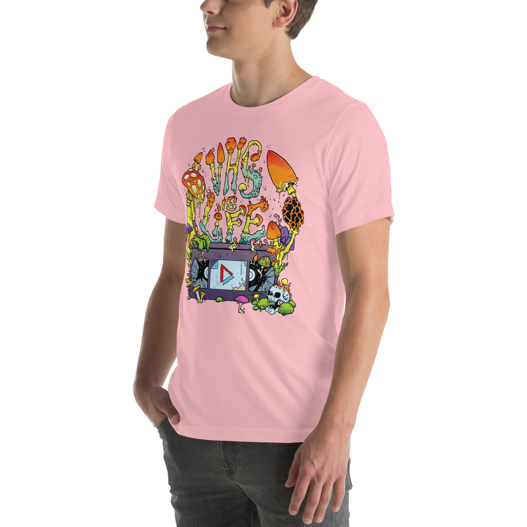 "VHShroom" VIL T-Shirt - Image 40