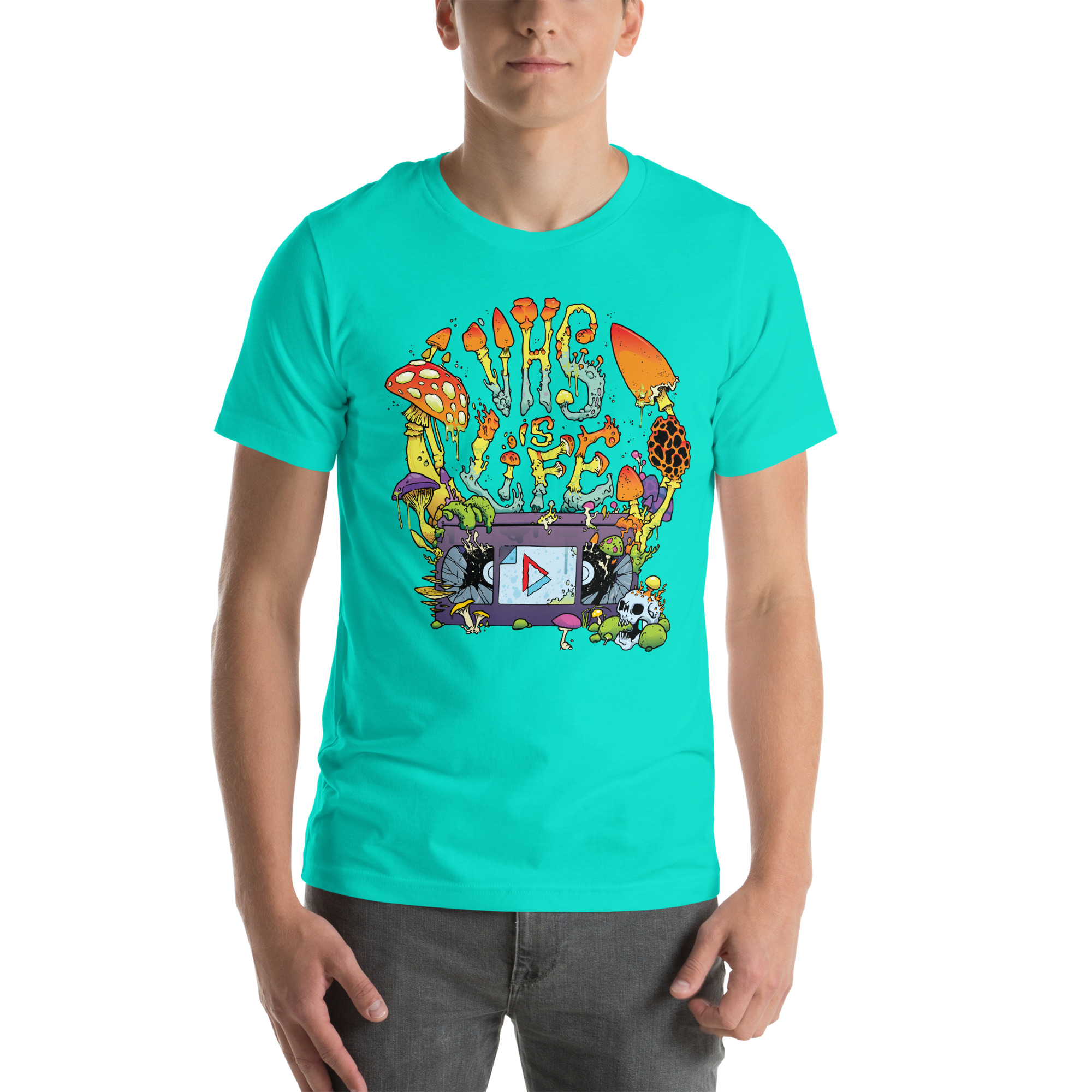 "VHShroom" VIL T-Shirt - Image 30