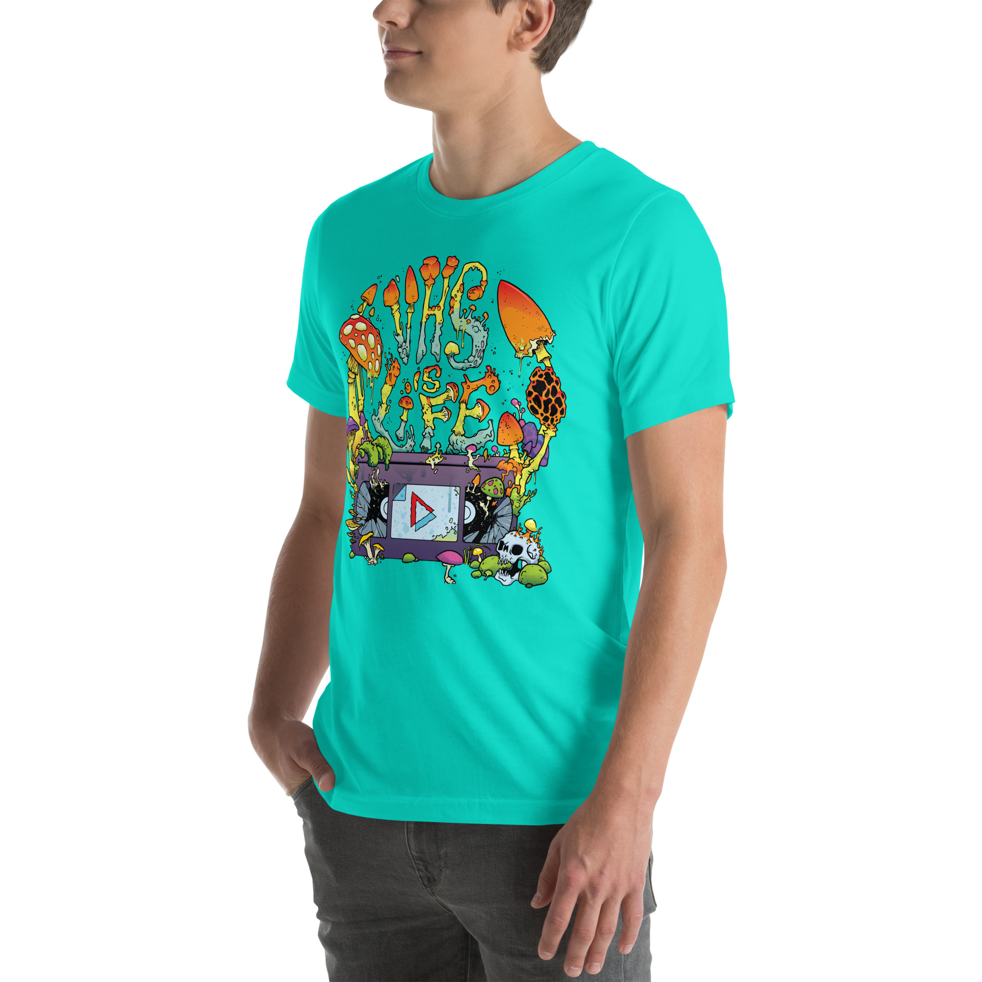 "VHShroom" VIL T-Shirt - Image 27