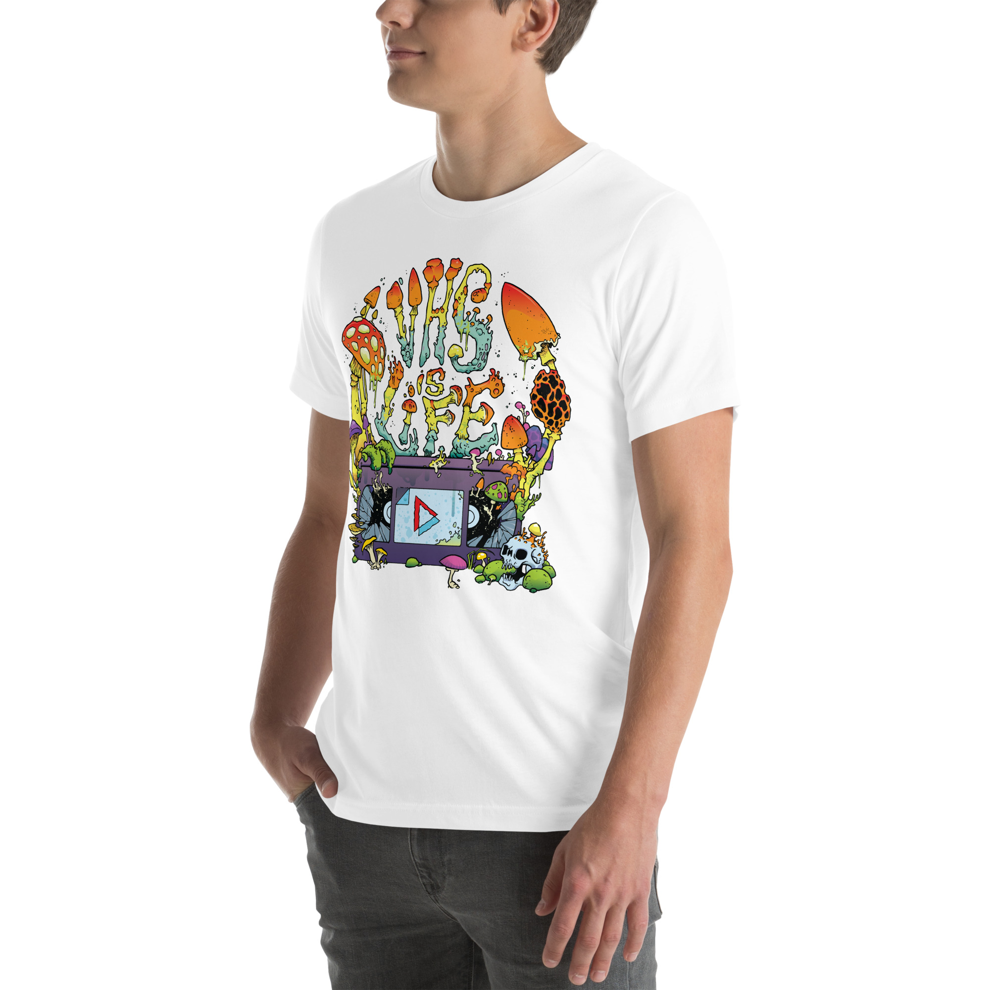 "VHShroom" VIL T-Shirt - Image 58