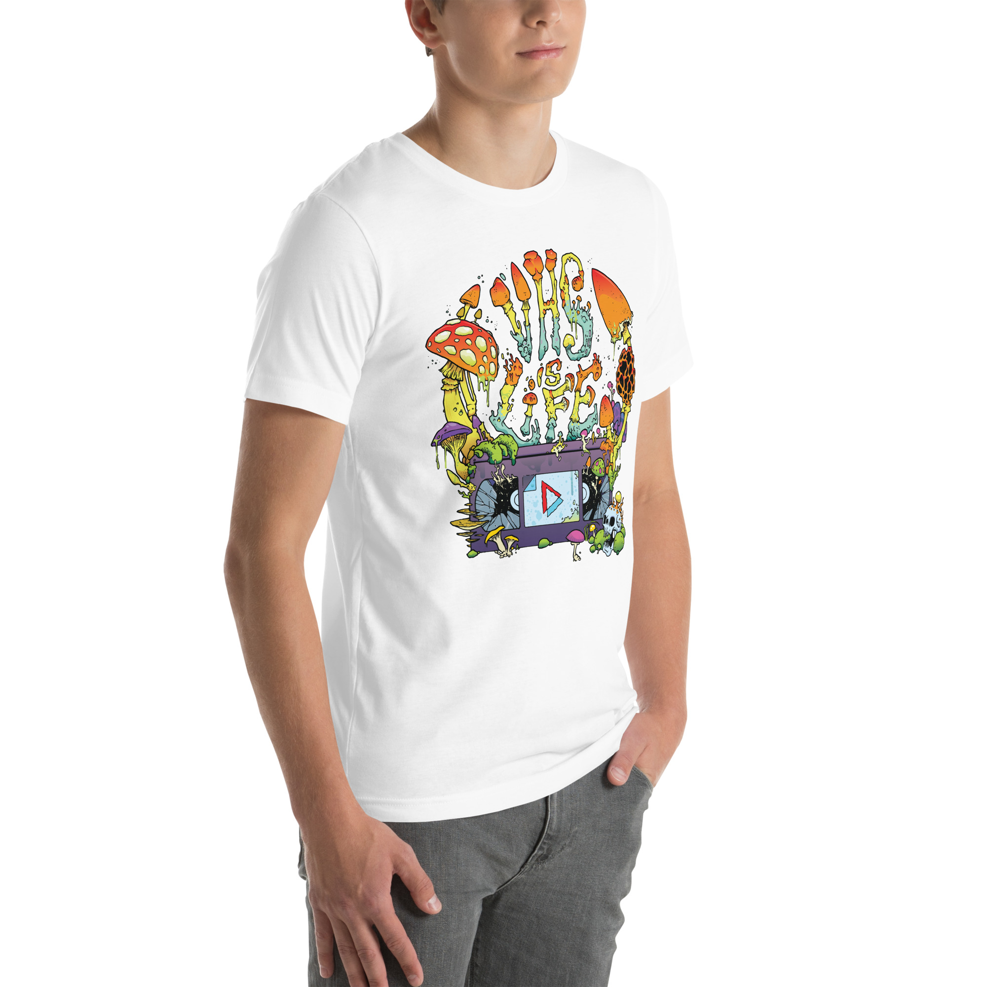 "VHShroom" VIL T-Shirt - Image 60