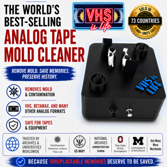 VHS is LIFE Analog Tape Mold Cleaner