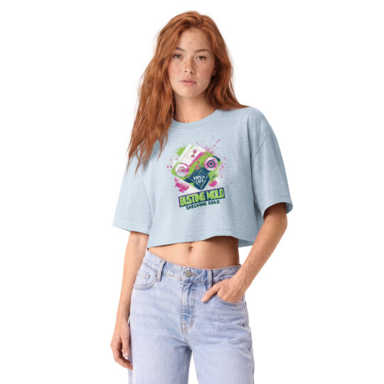 Busting Mold & Shelving Gold Cropped Tee
