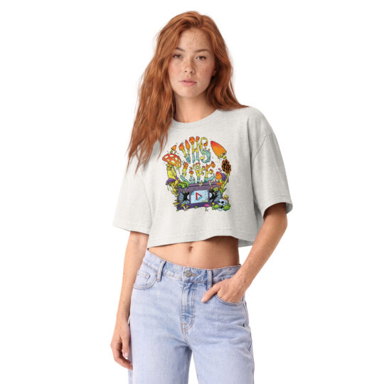 VHShroom Crop Tee